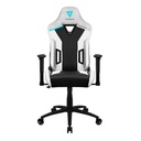 Silla Aerocool Thunderx3 Tc3 Arctic White White /Negro/Blue, TEGC-2041101.21