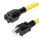 Cable Adaptador O.E.M - 12 AWG de 15 amperios a 20 amperios [4 en 1], para Nema 5-15P a 5-20R, 5-15P a 6-15R, 5-15P a 6-20R, 12 AWG de 15A a 20A. NEMA TH26AC