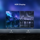 Adaptador HDMI VCOM CG497 - HDMI Tipo-A hembra + USB a Mini DisplayPort macho, 3840x2160, 60Hz, color negro. CG497-0.15