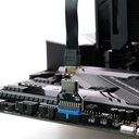 Adaptador para Tarjeta Madre - USB 3.0 (USB3.1 Gen 2) Cabezal interno (19 pines) a USB 3.1/3.2 Tipo-C (20 pines) Panel frontal.
