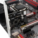 Adaptador para Tarjeta Madre - USB 3.0 (USB3.1 Gen 2) Cabezal interno (19 pines) a USB 3.1/3.2 Tipo-C (20 pines) Panel frontal. (copia)