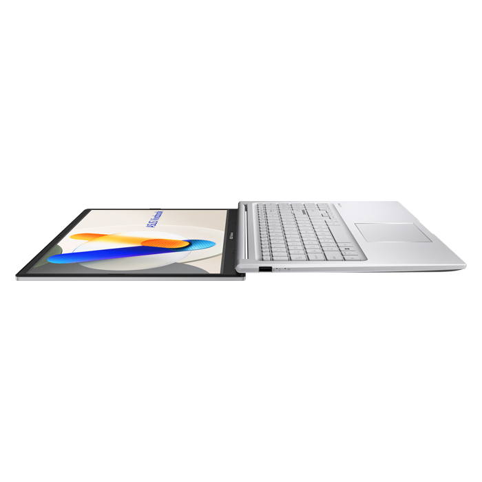 Laptop Asus Vivobook 15 (X1504ZA) - Pantalla 15.6" (1920X1200)LED, Intel® Core™ i5-1235U, 8GB RAM DDR4, 512GB SSD, Intel® Graphics, Webcam, BT, Windows 11 Home en Español, Color Plateado. 90NB1022-M00UA0