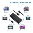 Adaptador para Laptop universal ‎ - USB tipo C de 130W, 20V, 3.25A, Lenovo, HP, Dell, Asus, Samsung, Acer. DE130W