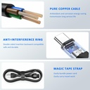 Adaptador para Laptop universal ‎- USB tipo C de 90W, 20V, 3.25A, Lenovo, HP, Dell, Asus, Samsung, Acer (Compatible con carga USB C de 100 W, 90 W, 65 W). DE130W (copia)