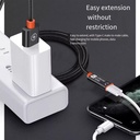 Cable de extensión adaptador O.E.M. - USB 3.0 a tipo C adaptador de 1M para teléfono móvil, ordenador, convertidor de auriculares, 1Metro. Z59