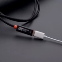 Cable de extensión adaptador O.E.M. - USB 3.0 a tipo C adaptador de 1M para teléfono móvil, ordenador, convertidor de auriculares, 1Metro. Z59