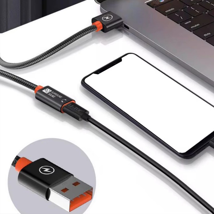 Cable de extensión adaptador O.E.M. - USB 3.0 a tipo C adaptador de 1M para teléfono móvil, ordenador, convertidor de auriculares, 1Metro. Z59