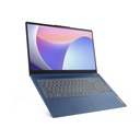 Laptop Lenovo 83ER00BQGJ IdeaPad Slim 3 15IAH8 Pantalla 15.6" FHD, Intel Core i5-12450H, 16GB Soldada, SSD 512GB M.2 NVMe 2242, Webcam, WiFi 6, Bluetooth 5.2, Windows 11 Home Español, Azul.