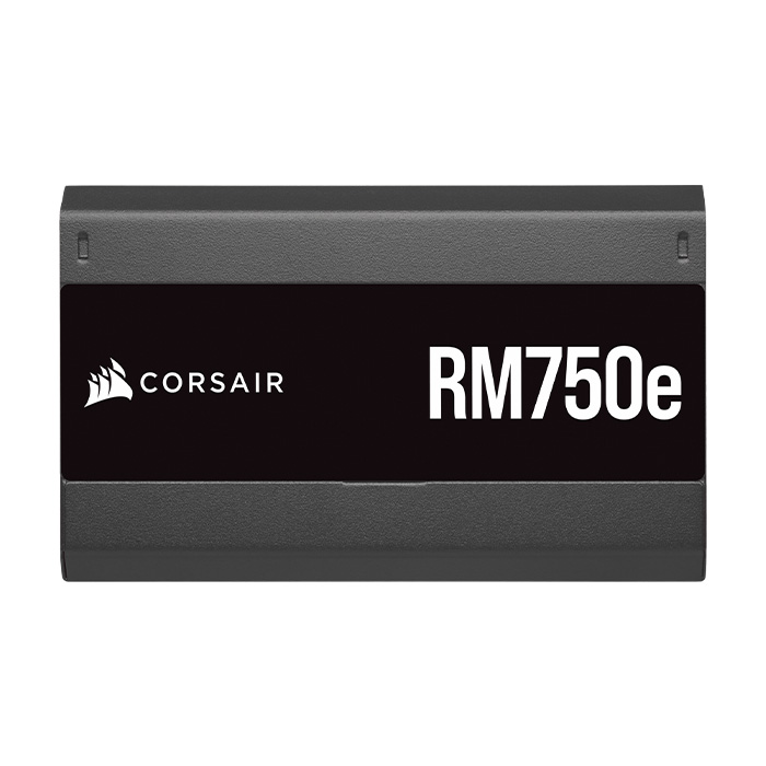 Fuente de Poder Corsair RM750e - Potencia de 750W ATX, conexiones 3 x PCI-Express, 4x SATA, certificado 80 PLUS Gold. CP-9020262-NA