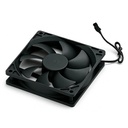 Cooler Master - Abanico para Gabinete (Case) 120mm, 1200rpm, Conector de 3 Pines, Negro. 200029950-GP