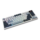 Teclado MSI FORGE GK600 TKL WIRELESS SKY - Para gamers, Teclas mecánicas, Inalámbrico, Bluetooth, USB Tipo C, 20 Modos RGB, USB, Negro. FORGE GK600 TKL WIRELESS SKY