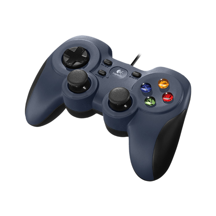 Gamepad Logitech Gamepad F310 - 12 botones programables, joysticks analógicos, interfaz usb. 940-000110