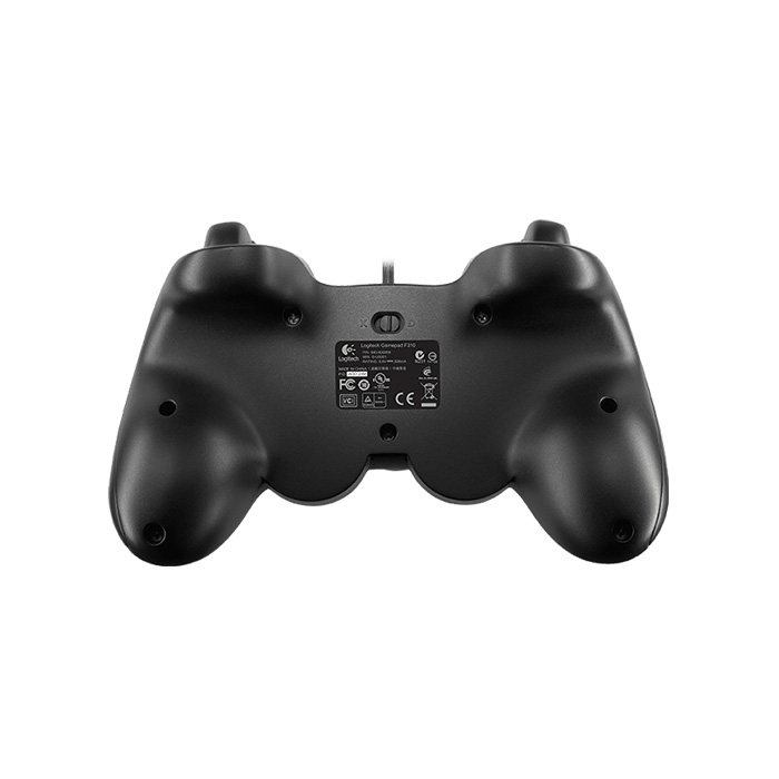Gamepad Logitech Gamepad F310 - 12 botones programables, joysticks analógicos, interfaz usb. 940-000110