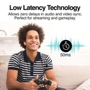 Auricular Argom SKEIPODS E72 - Audífonos con Micrófono, Resistente al Agua IPx4, Inalámbrico, Bluetooth, Cancelación de Ruido, Azul. ARG-HS-5072BB