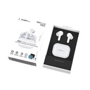 Auricular Argom SKEIPODS E72 - Audífonos con Micrófono, Resistente al Agua IPx4, Inalámbrico, Bluetooth, Cancelación de Ruido, Azul. ARG-HS-5072BB