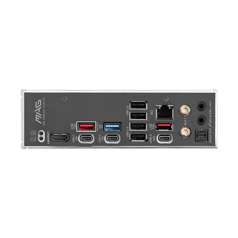 Tarjeta Madre AMD MSI MAG B850 TOMAHAWK MAX WIFI - AM5, AMD B850, 4x DDR5 8400Mhz(OC), 3x PCIe 4.0 x16, HDMI, USB 2.0,  3x USB Tipo C,  4x M.2, 4 SATA 6Gb/s. MAG B850 TOMAHAWK MAX WIFI