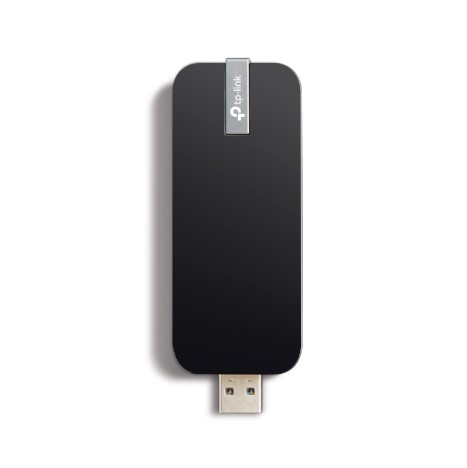 Adaptador Inalámbrico TP-Link Archer T4U AC1300 - USB 3.0, 802.11ac (867Mbps+400Mbps), banda dual 2.4Ghz/5Ghz, antena omnidireccional.