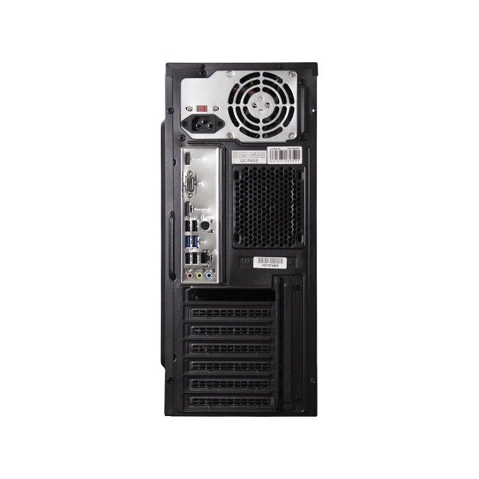 Yoytec Basico i3 - Intel Core i3-12100 4.30 GHz Turbo, RAM 8GB DDR4, Disco de 1TB SSD M.2 Nvme, Teclado, Mouse, Bocinas, Wi-Fi,  Antivirus, Windows 11 Pro OEM Español - MJK Basico i3