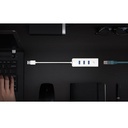 HUB Adaptador TP-LINK UE330 - USB 2 en 1, de 3 puertos USB 3.0 y adaptador ethernet gigabit.