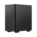 Caja DeepCool MACUBE 110 - Para Mini-ITX / Mico-ATX / ATX, conectores 1x USB 3.0, 1x USB 2.0, vidrio templado, 3x abanico de 120mm Frontal(no incluido), 1x abanico de 120mm Trasero(no incluido), color negro. R-MACUBE110-BKNGM0N-C-1