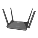 Red Inalambrica Asus RT-AX52 - AX1800 dual band WiFi 6, tecnología ASUS AiMesh WiFi, 1201Mbps + 574Mbps (5.0Ghz/2.4Ghz), RJ-45, 10/100/1000Mbps, cifrado WPA/WPA2/WPA3-Personal, WPA/WPA2-Enterprise. RT-AX52