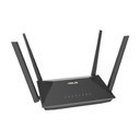 Red Inalambrica Asus RT-AX52 - AX1800 dual band WiFi 6, tecnología ASUS AiMesh WiFi, 1201Mbps + 574Mbps (5.0Ghz/2.4Ghz), RJ-45, 10/100/1000Mbps, cifrado WPA/WPA2/WPA3-Personal, WPA/WPA2-Enterprise. RT-AX52