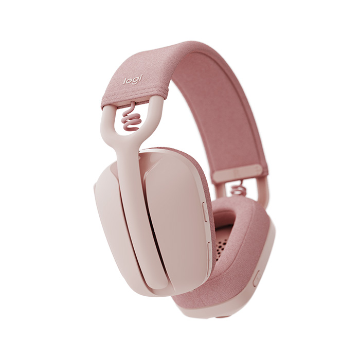 Auricular Logitech Zone Vibe 100 - Audífono con micrófono inalámbrico, bluetooth, supresor de ruido, Compatible: Windows, macOS o ChromeOS y con dispositivos iOS y Android con Bluetooth. 981-001223