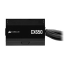 Fuente de Poder Corsair CX650 - Potencia de 650W ATX, conexiones 2 x PCI-Express, 3x SATA, certificado 80 PLUS Bronze. CP-9020278-NA