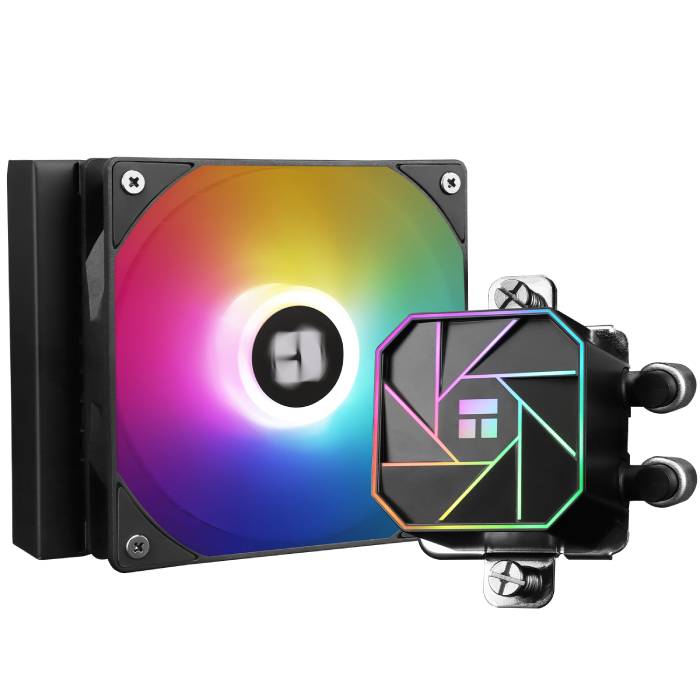 Enfriamiento Líquido Thermalright Aqua Elite 120 V3 ARGB - 120mm 1500 RPM,  66.17 CFM, Socket AMD: AM4, AM5, Intel: 1851, 1700, 115X, 1200.