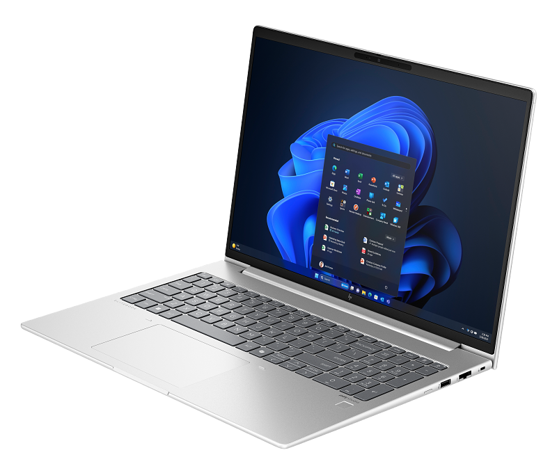 Laptop HP EliteBook 660 G11 - Pantalla WUXGA, IPS 16", Intel® Core™ Ultra 5 135U hasta 4,4 GHz, 16GB RAM DDR5-5600 MT/s, SSD PCIe® NVMe™ de 512 GB, Webcam Full HD, Intel® Wi-Fi 6E AX211, Bluetooth® 5.3, Windows 11 Pro Español, Color Plateado. A27NZLA#ABM