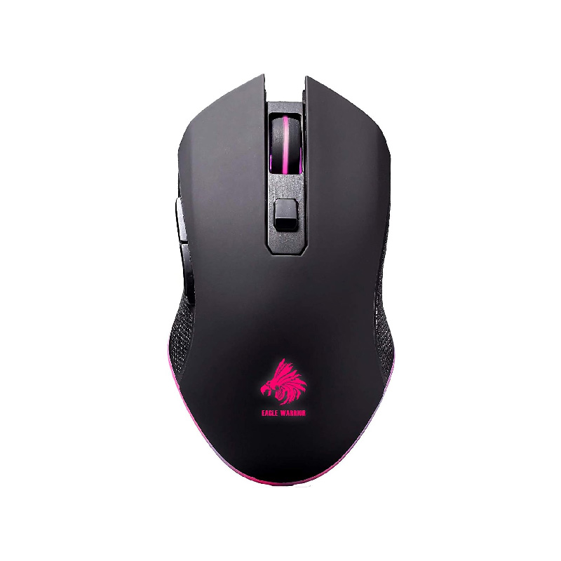 Kit Gamer 4 En 1 Eagle Warrior Rhino (KMB302+ MOM636+ FXX24182+ FHS3007) - Teclado, Mouse, Diadema, Mouse Pad 