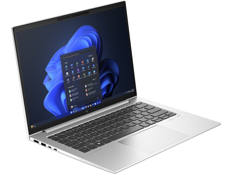 Laptop HP EliteBook 840 G11 - Pantalla WUXGA, IPS 14", Intel® Core™ Ultra 5 125U hasta 4.3 GHz, 16GB RAM DDR5-5600 MT/s, SSD PCIe® NVMe™ de 512GB, Webcam, Intel® Wi-Fi 6E AX211, Bluetooth® 5.3, Windows 11 Pro Español, Color Plateado. A27X0LA#ABM