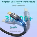 Cable Audio/Video HDMI 2.1 O.E.M. - 8K UHD de alta definición, 8K@60Hz, 4K@120Hz, Color: negro, 15 pies. FY-H-4005-5M