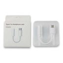 Adaptador Genérico USB tipo C a conector de auriculares 3.5mm hembra. FY-D-4013