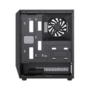 Caja GameMax - Para ATX,Micro ATX,Mini-ITX, conectores 1x USB 3.0, vidrio templado, color negro. VISTA COC BK