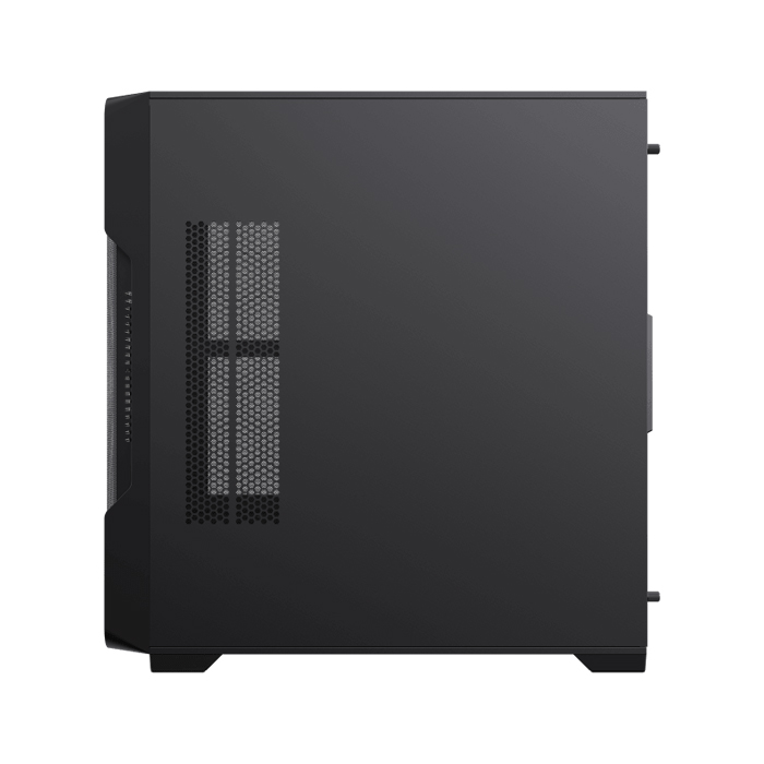 Caja GameMax - Para E-ATX, ATX, M-ATX, ITX, conectores 1x USB 3.0, 2x USB 2.0, vidrio templado, Sin ventilador, color negro. Siege BK