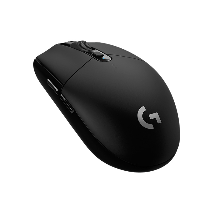 Mouse Logitech G305 - Ratón inalámbrico para juegos, 12000 dpi, nano receptor, usb, 6 botones programables, color negro 910-005281
