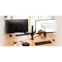 Soporte Doble MSI PRO MT81D - Para 2 monitor LCD/LED, VESA 75x75/100x1 soporta 17" hasta 32", hasta 8 kg/17.6 lb por brazo, color negro. PRO MT81D