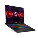 Laptop MSI SWORD 16HX - 16" FHD 144Hz, Intel® Core™ i7-13700HX, 16GB (2x8GB) DDR5, 1TB NVMe PCIe SSD Gen4x4, NVIDIA® GeForce RTX™ 4070 8GB, Windows 11 Home Ingles, Negro. 9S7-15P214-665