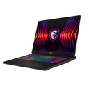Laptop MSI SWORD 16HX - 16" FHD 144Hz, Intel® Core™ i7-13700HX, 16GB (2x8GB) DDR5, 1TB NVMe PCIe SSD Gen4x4, NVIDIA® GeForce RTX™ 4070 8GB, Windows 11 Home Ingles, Negro. 9S7-15P214-665