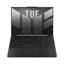 Laptop Asus TUF FA617 - 16" FHD, 165Hz, AMD Ryzen 7 7735HS, 16GB RAM, 512GB SSD, AMD RADEON RX7700S 8GB, Webcam, BT, Windows 11 Home en Ingles, Color Negro. FA617NTA16R77700