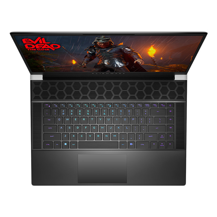 Laptop Dell AlienWare X16R2 - 16" FHD 1920x1200, 480 Hz, 32 GB LPDDR5X, 1 TB M.2 NVMe SSD, NVIDIA RTX 4070 8 GB GDDR6, Webcam, WiFi, Bluetooth, Windows 11 Home. AWM16R-9517SLV