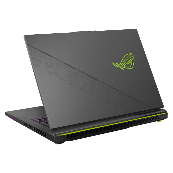Laptop Asus ROG Strix G1814, Pantalla 18" (2560 x 1600, WQXGA), i9 14900HX, 32GB RAM DDR5, 1TB SSD, Gráficos NVIDIA® GeForce RTX™ 4060 8GB 240hz, Webcam, BT, Windows 11 Home en Inglés, Color Negro/Gris. G814JVR-IS96