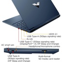 Laptop HP VICTUS 15 - 15.6" 1920 X 1080 144hz, Intel i7-12650H, 16 GB DDR4 3200 MHz, 512GB PCI-E NVMe, NVIDIA RTX 4050 6GB, Webcam, WiFi, Bluetooth, Windows 11 Home. 15-FA1163DX