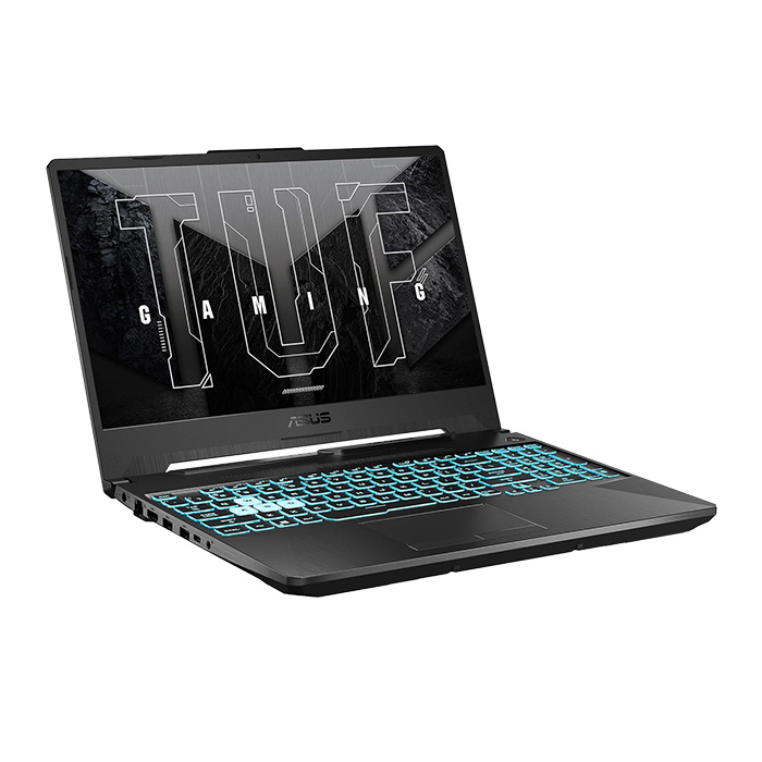 Laptop Asus TUF Gaming A15 FA506 - 15.6" FHD, RYZEN 7-7435HS, 8GB RAM LPDDR5, 512GB SSD, AMD RX7700S 8GB 165Hz, Webcam, BT, Windows 11 Home Ingles, Color Gris.