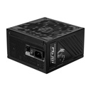 Fuente de poder MSI MAG - 1000W, 24 Pines ATX, 6x Conector 6+2 PCI-E 5.0 y 12x SATA, Abanico 135mm, 80 Plus Gold. MPG A1000GS PCIE5