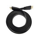 Cable Audio/Video Plano HDMI a HDMI(macho) - Cable HDMI Plano de alta definición, version 2.0, Color: negro, 6 pies. FY-1006-2M