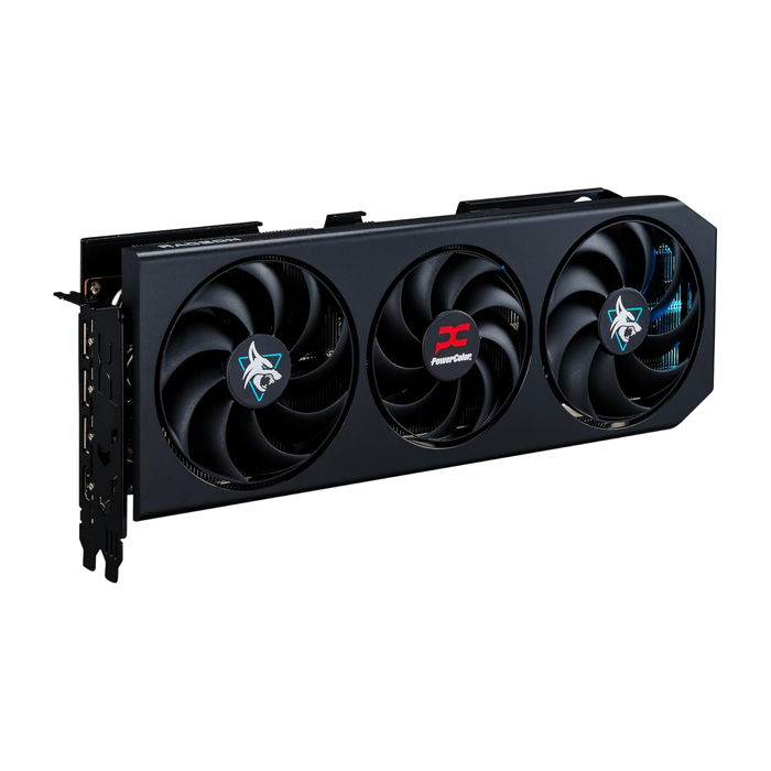 Tarjeta de Video PowerColor Hellhound AMD Radeon RX9070XT - 16GB GDDR6, 256-bit, 1 x HDMI 2.1，3 x DisplayPort 2.1, PCIE 4.0 x 8, 2x Abanico. RX9070XT 16G-A (copia)