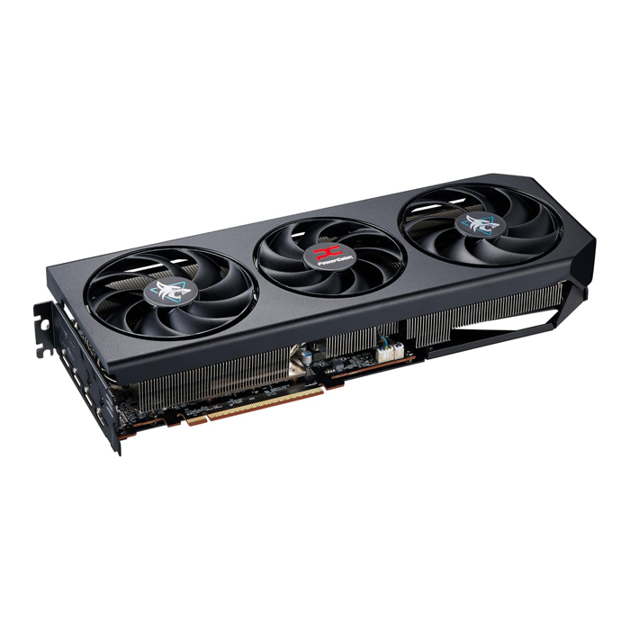 Tarjeta de Video PowerColor Hellhound AMD Radeon RX9070XT - 16GB GDDR6, 256-bit, 1 x HDMI 2.1，3 x DisplayPort 2.1, PCIE 4.0 x 8, 2x Abanico. RX9070XT 16G-A (copia)