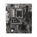 Tarjeta Madre MSI PRO H610M-G DDR5 - LGA1700, Intel H610, Micro-ATX, 2x DDR5 hasta 96GB, PCI-Express 4.0 x16, HDMI, VGA, DP, USB. PRO H610M-G